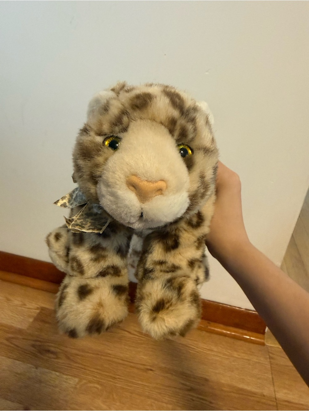 Gund Cheetah Cat Spotted Cub Plush Stuffed Animal Print Ribbon Leopold Toy Rare